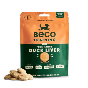 Beco Dog Treats Free Range Duck Liver 60g