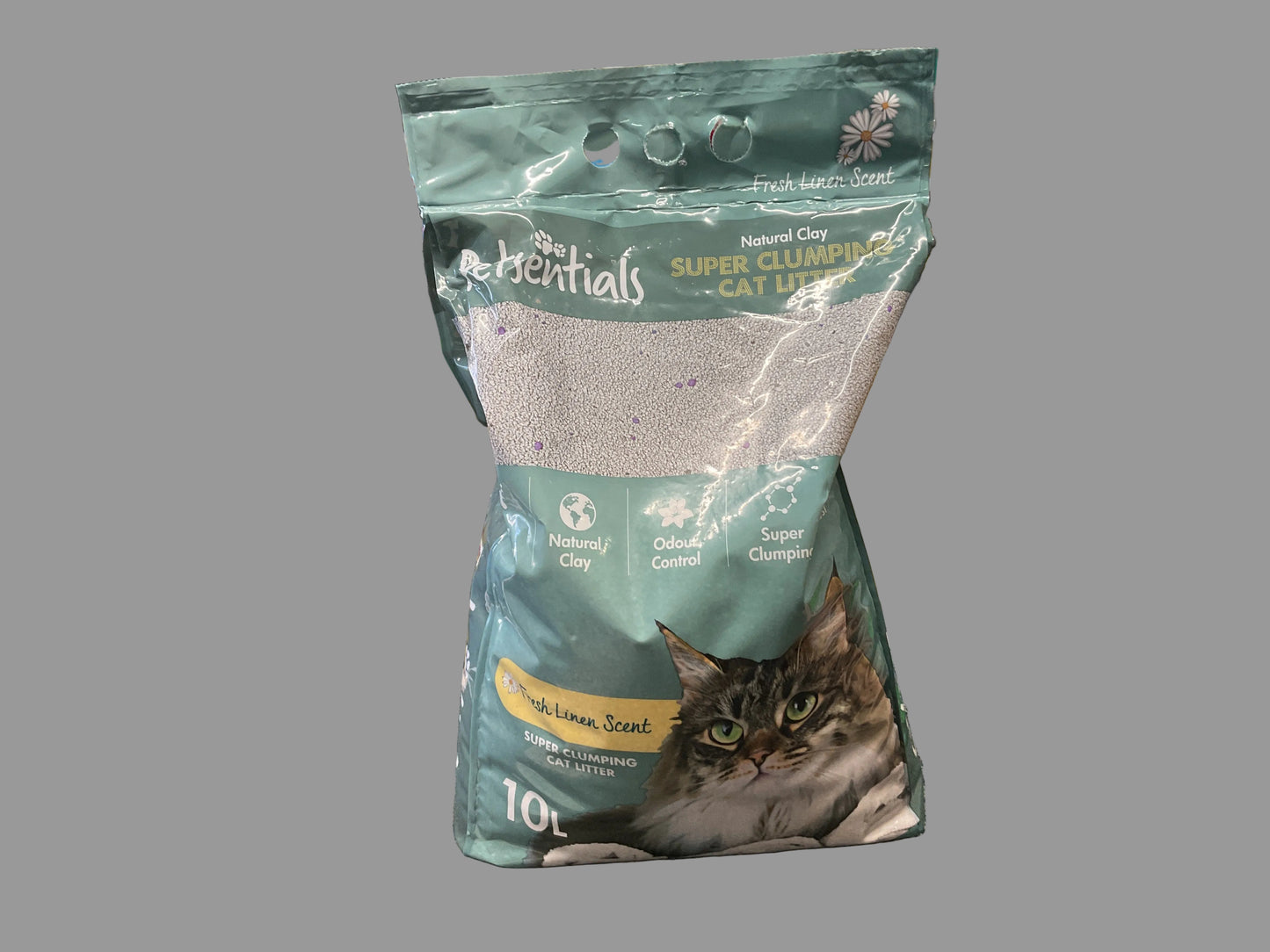 Petsentials Super Clumping Litter 10l Linen Scent