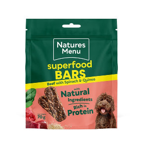 Natures Menu Superfood Bars Beef 70g