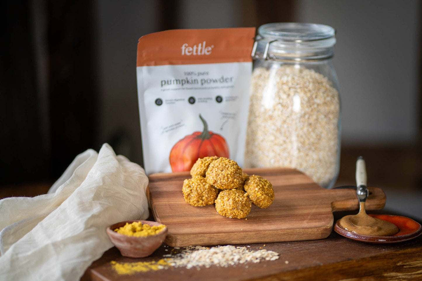 Fettle - Pure & Natural Pumpkin Powder for Dogs & Cats