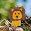 Aurora Paws - Howard the Lion shaped Tough Eco Dog Toy