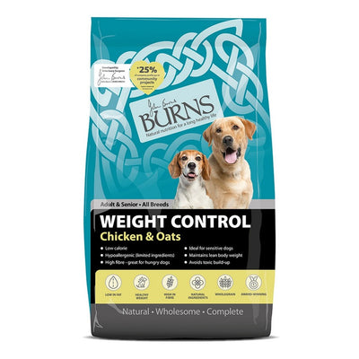 Burns Weight Control Chicken and Oats