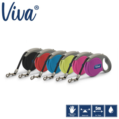 Ancol Viva Retractable Lead SMALL