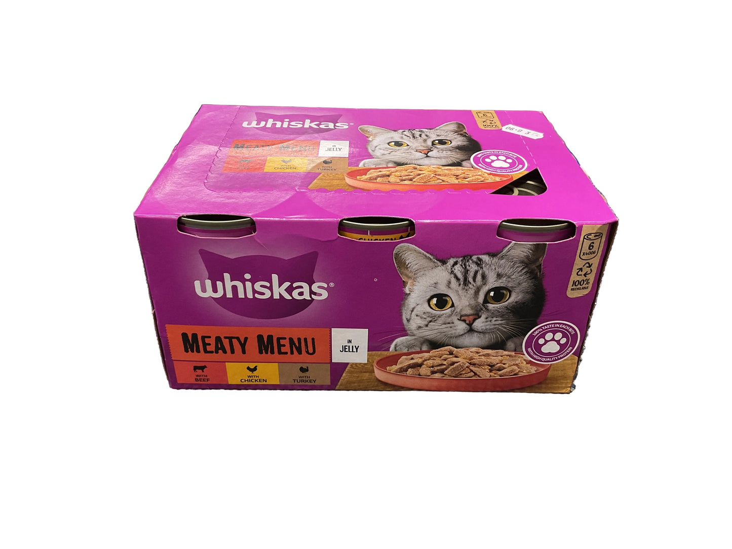 Whiskas Meaty Menu in Jelly 6 x 400g