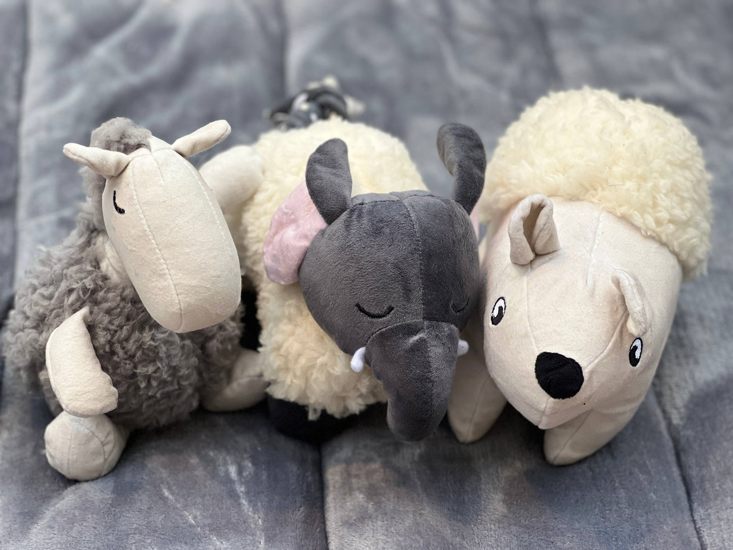 Eco Giraffe Plush Dog Toy