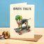 Boarder Terrier Card - Dog Card - Everyday Card: 5" x 7"