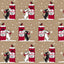 Christmas Ho Ho Eco kraft recycled Wrapping Paper (42rolls)