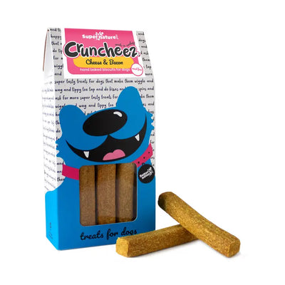 Supernature Cruncheez - Cheese & Bacon Hand Baked Biscuits