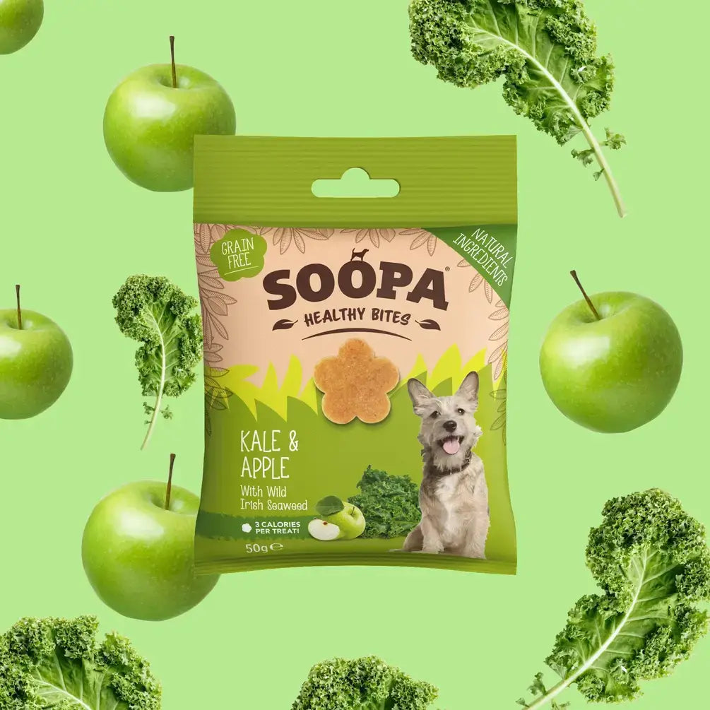 Soopa Kale & Apple Dog Treats