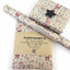 PlanetWrapIt - Rudolph and Santa Recycled Eco Kraft Gift Wrapping Paper