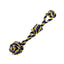 Ancol Pet Products Ltd - Play Time For Dogs Tricoloured Jumbo Rope Ball Tug