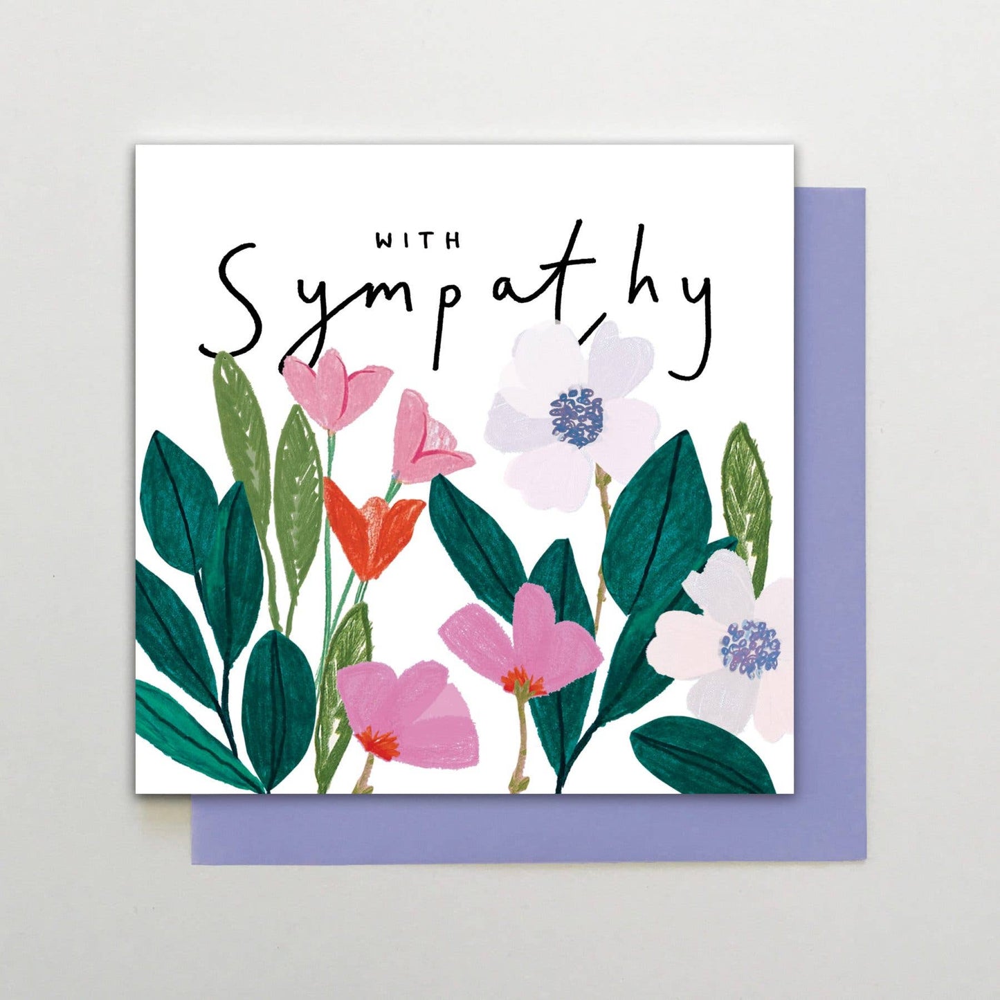 Stop the Clock Design - HA30 - With Sympathy Flowers