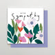 Stop the Clock Design - HA30 - With Sympathy Flowers