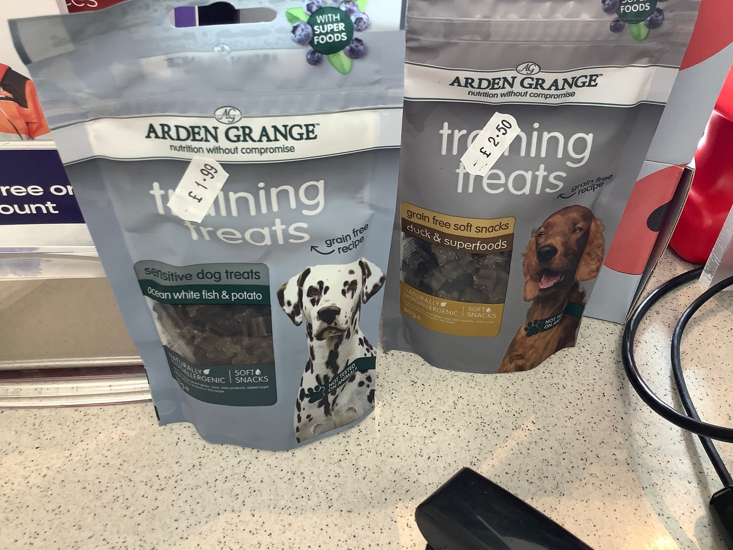 Arden grange training treats