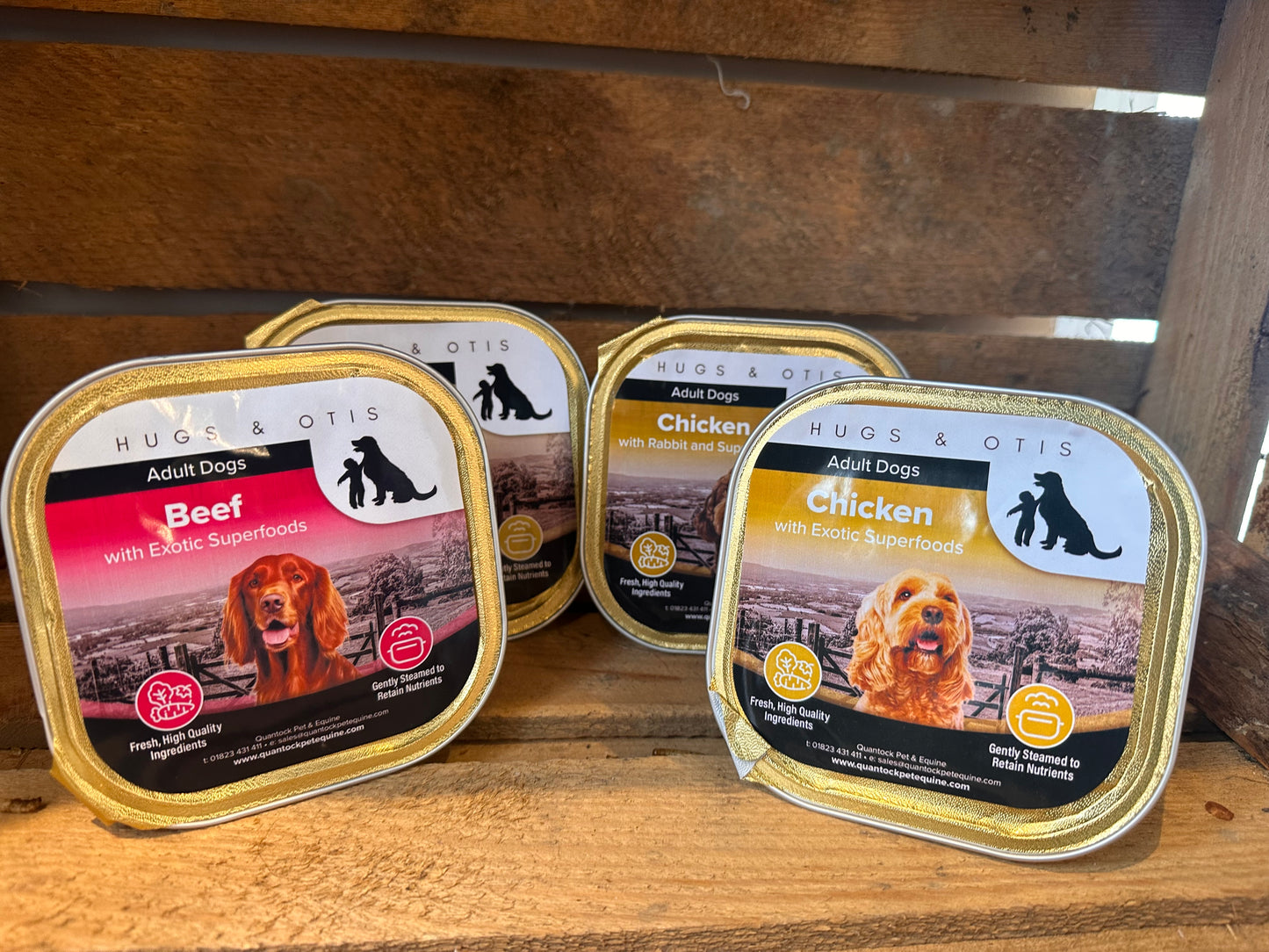 Hugs & Otis Chicken with Rabbit and Superfoods 300g