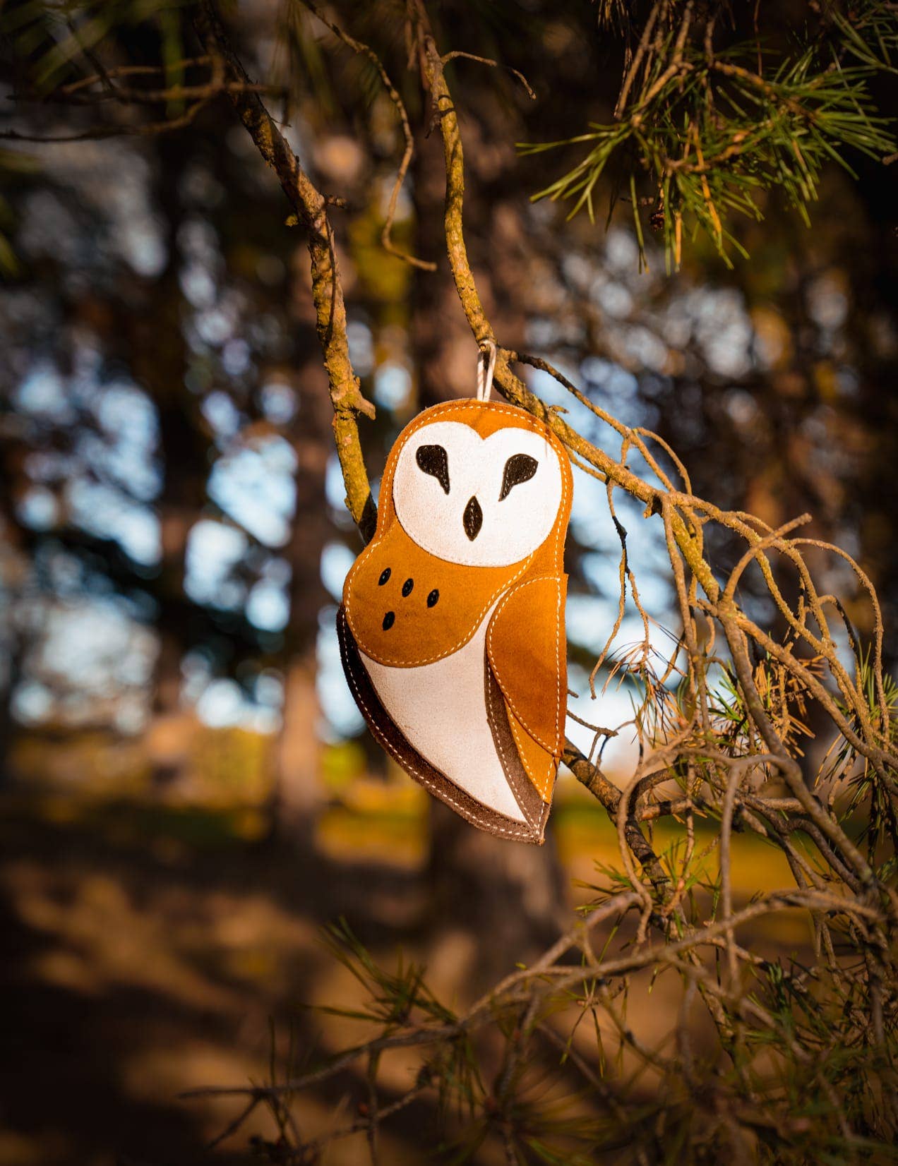 Aurora Paws - Elder the Owl (Cat Nip Infused) Eco Dog and Cat Toy