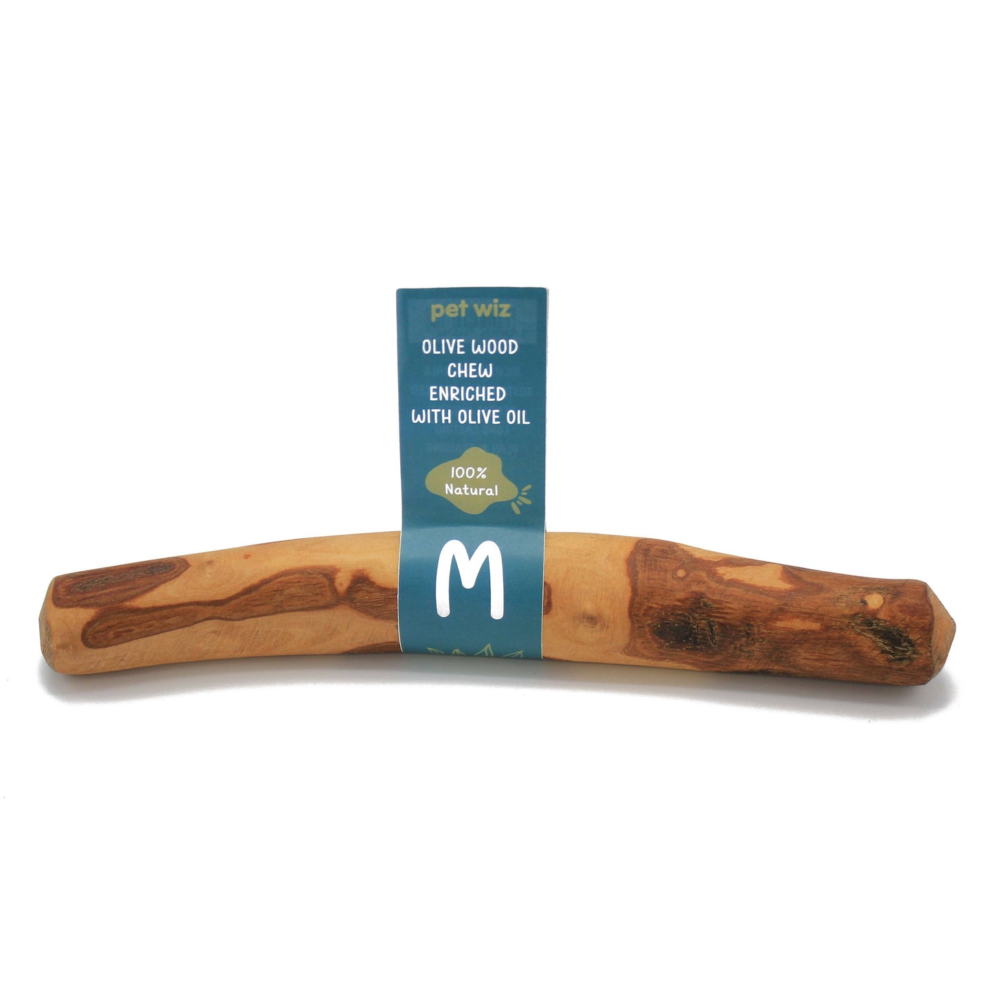 Pet Wiz - Olive Wood Chew - Enriched with Olive Oil