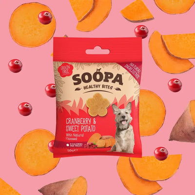 Soopa Cranberry & Sweet Potato Dog Treats