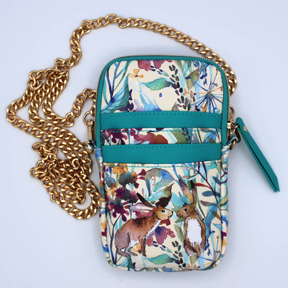 The Gifted Stationery Company - Cross Body Bag - Kissing Hares