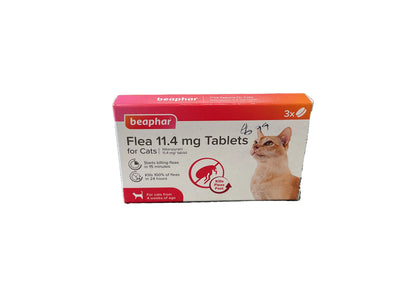 Beaphar 11.4mg Cat Flea Tablets