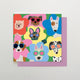 Stop the Clock Design - AC10 - Dogs in Flowers