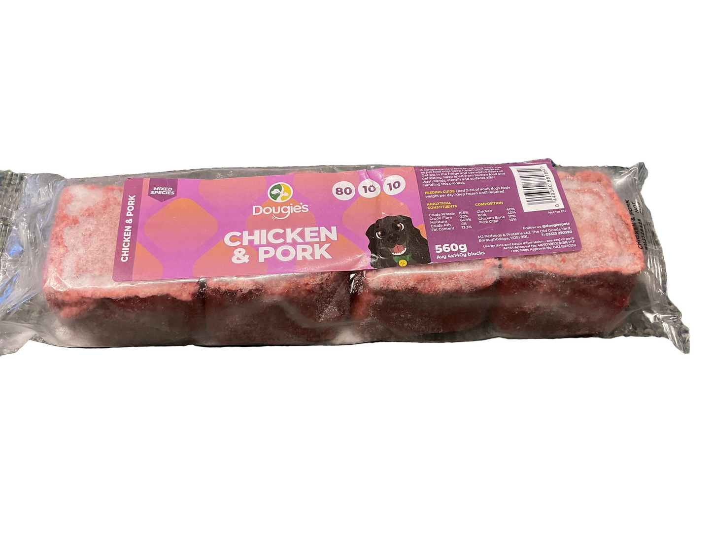 Dougies Chicken & Pork 80/10/10