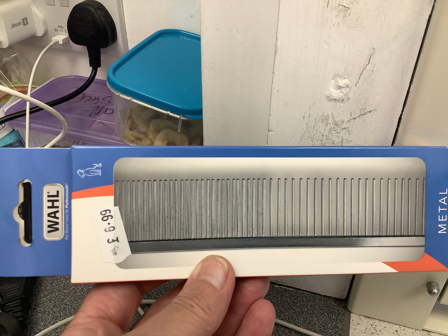 Wahl metal pet comb