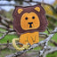Aurora Paws - Howard the Lion shaped Tough Eco Dog Toy