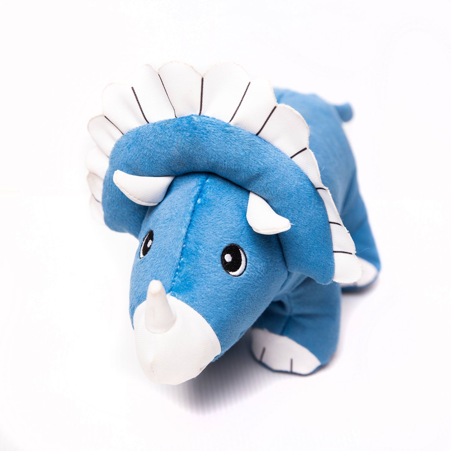 Dinosaur Double Layered Recycled Plastic Eco Plush Dog Toy