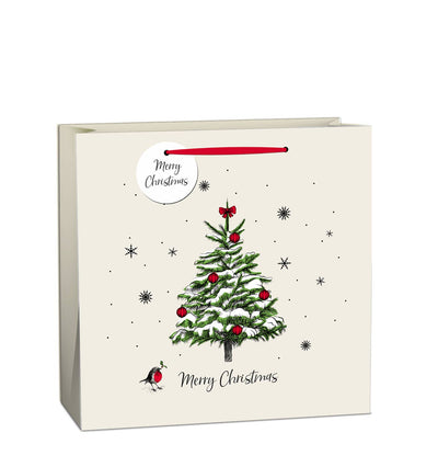 Eco-friendly FSC™ sustainable Vintage Christmas Gift Bags