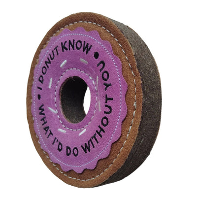 Cub - Love Donut - Eco Leather Dog Toy