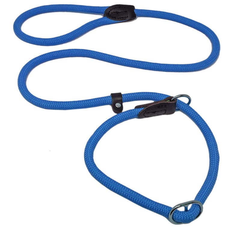Miro & Makauri  "REGULAR GRIP"  - Slip Dog Lead with Figure: Black 13mm x 120cm