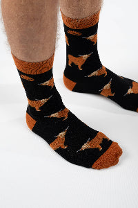 BAMBOO SOCKS | HIGHLAND COW SOCKS | FARM ANIMAL SOCKS