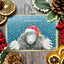 North Mole Christmas Eco Friendly Art Card cute funny blank