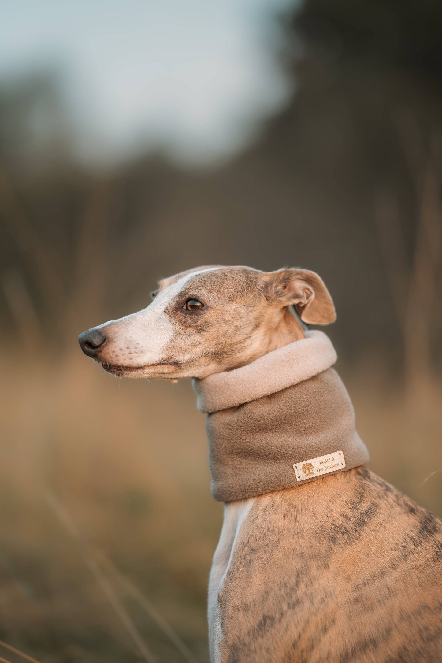 Bodhi & The Birchtree - Bodhi & The Birchtree Dark Camel & Light Stone Fleece Snood