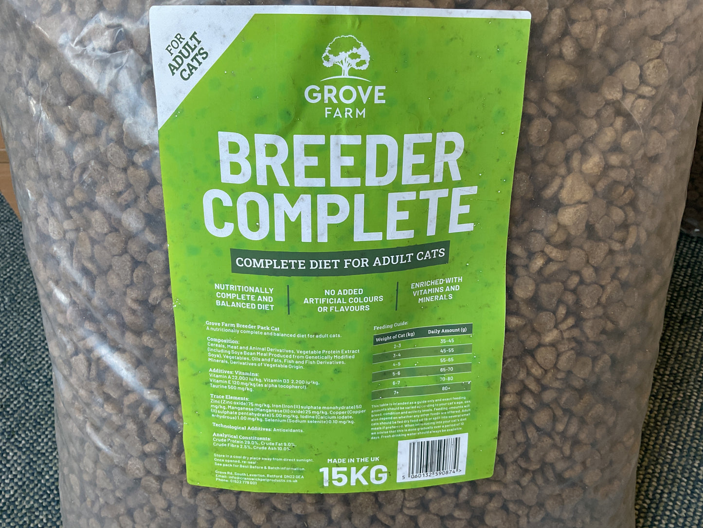 Grove Breeder Cat Complete 15kg