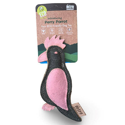Perry Parrot - Woollen Felt Dog Toy