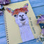 Llama Lined Eco Friendly A5 Notebook UK Made Cute Notepad