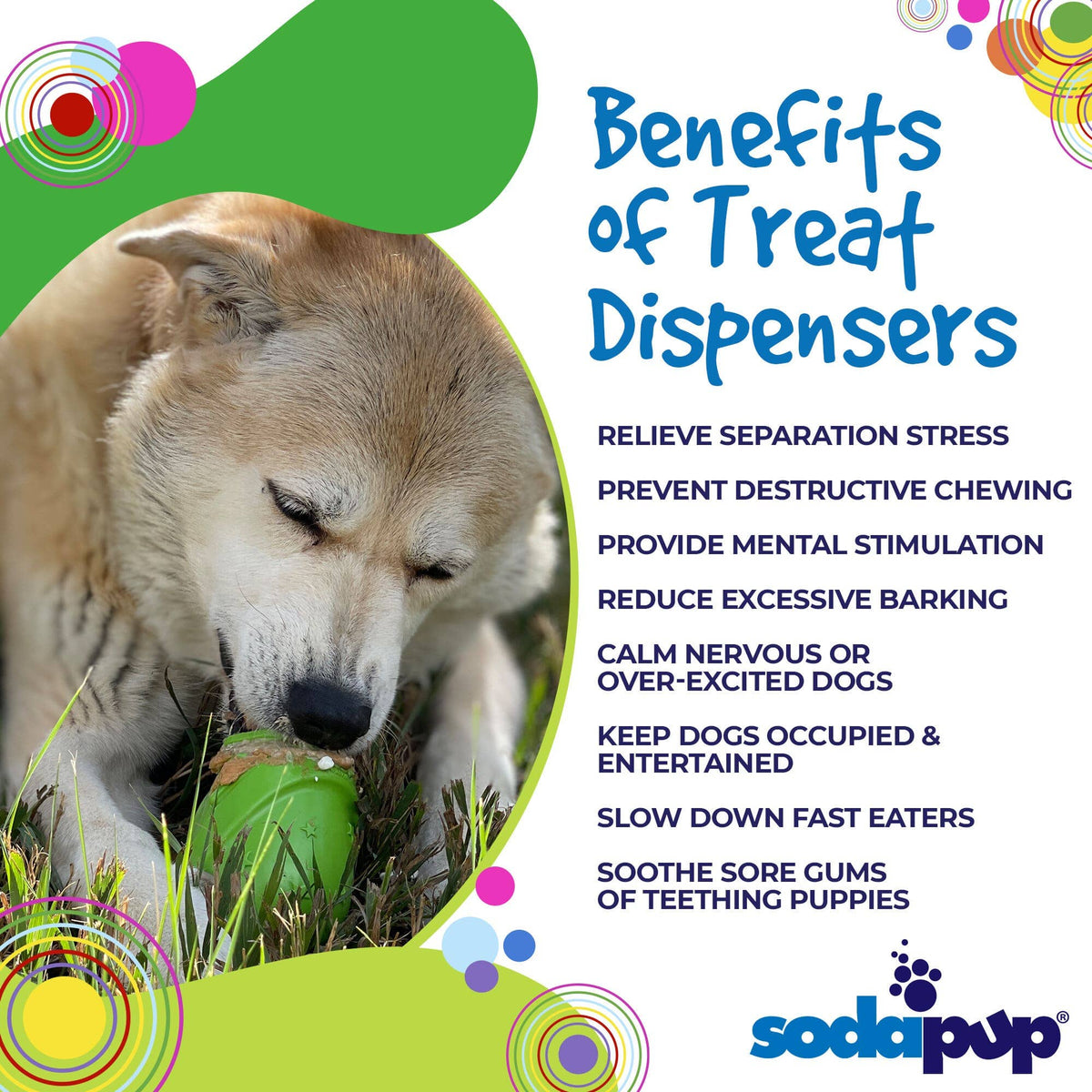 Gnome Durable PUP-X Synthetic Rubber Treat Dispenser: Gnome Treat Dispenser