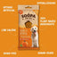 Soopa Carrot & Pumpkin Jumbo Dog Dental Sticks