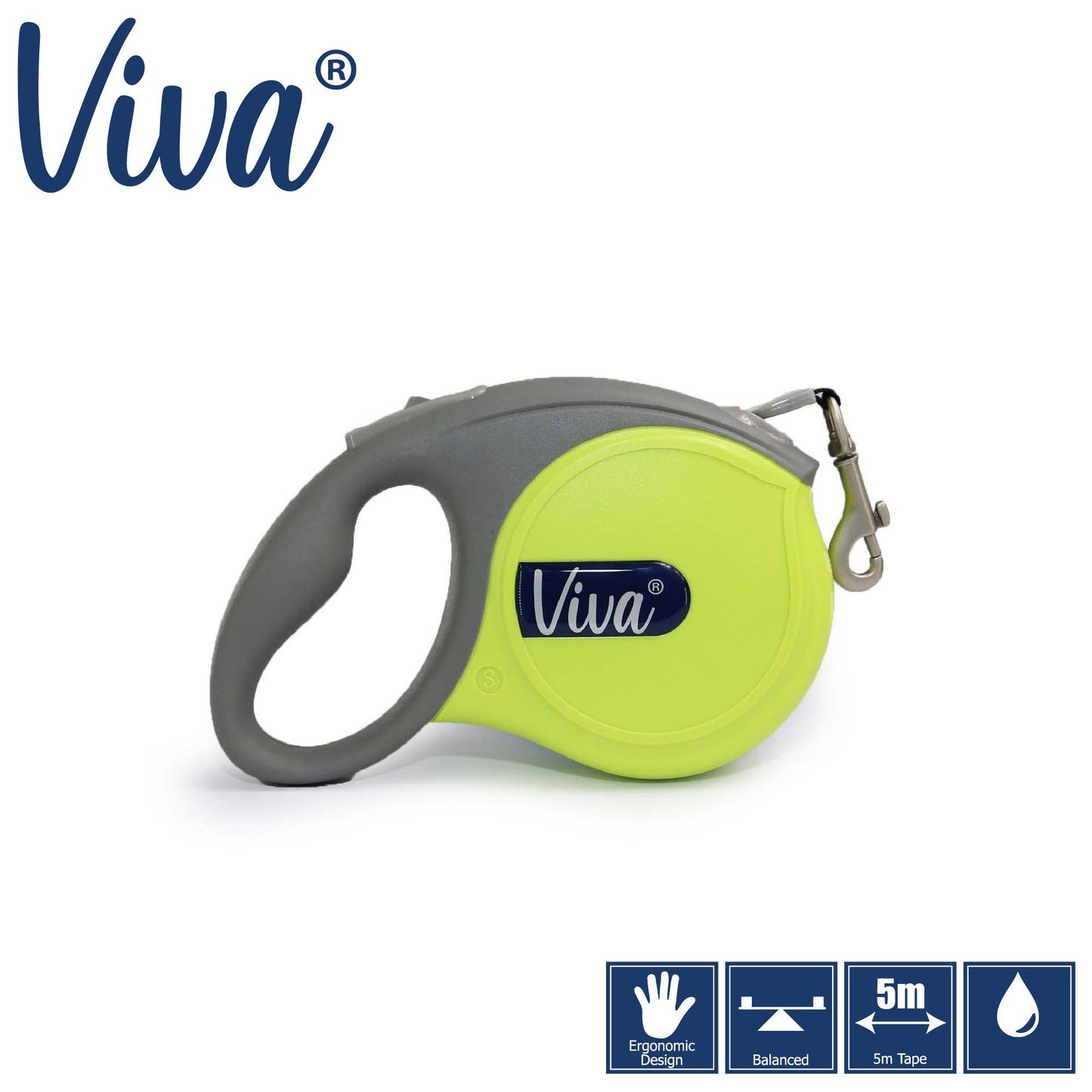 Ancol Viva Retractable Lead SMALL