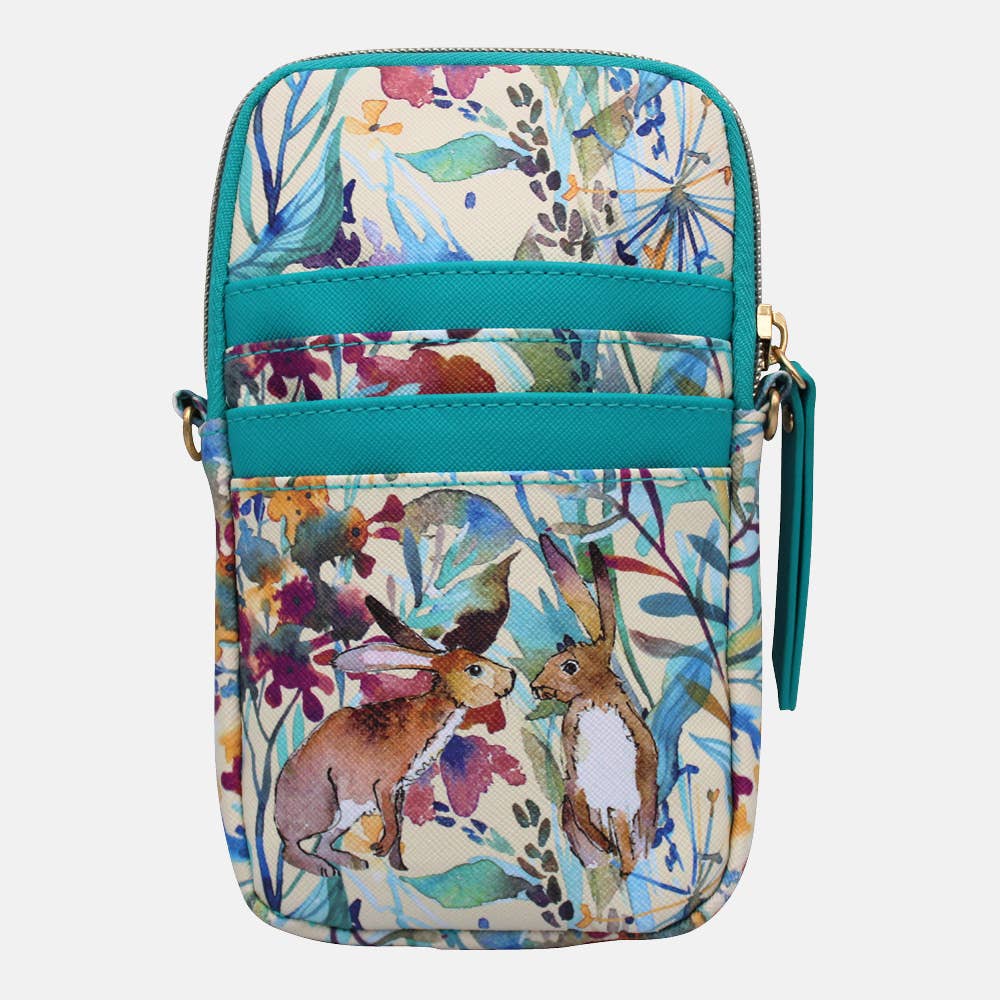 The Gifted Stationery Company - Cross Body Bag - Kissing Hares