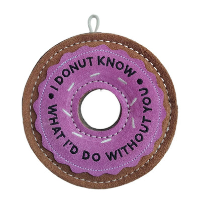 Cub - Love Donut - Eco Leather Dog Toy