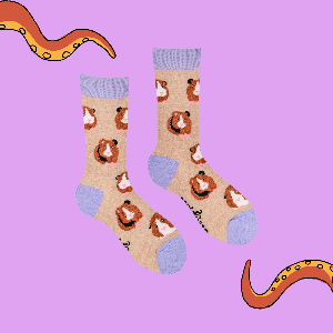 Socktopus - Fluffy Guinea Pigs Socks