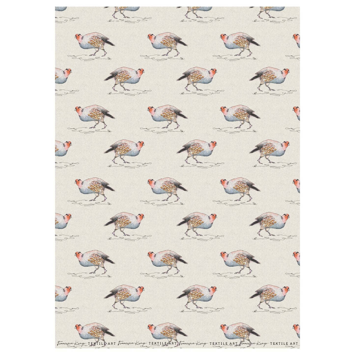 Partridge Wrapping Paper
