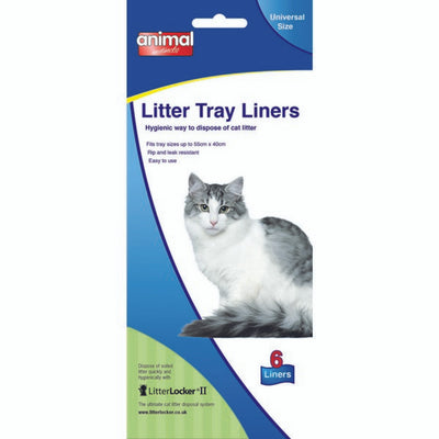 Animal Instincts Cat Litter Tray Liner Universal 55x40cm (pack of 6)