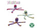 Ancol Tie Dye Octopus Dog Toy