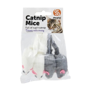 Ruff 'N' Tumble Catnip Mice 4 Piece 60cm