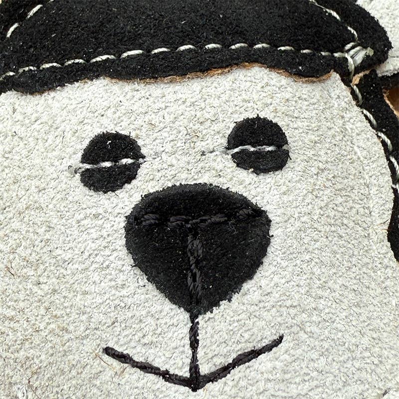 Sean Sheep- Eco Leather Dog Toy