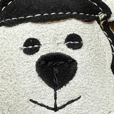 Sean Sheep- Eco Leather Dog Toy